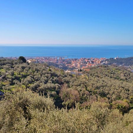 La Vivagna - Casa Vista Mare Tra Gli Ulivi Villa Leivi Bagian luar foto