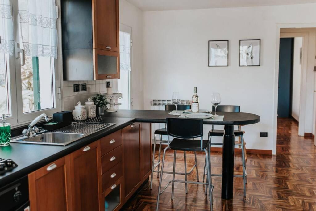 La Vivagna - Casa Vista Mare Tra Gli Ulivi Villa Leivi Bagian luar foto