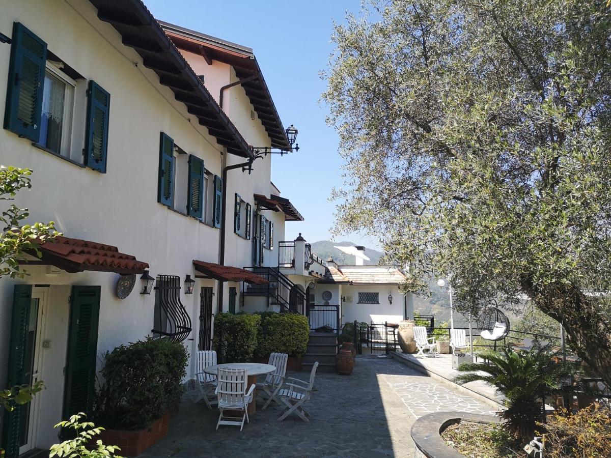 La Vivagna - Casa Vista Mare Tra Gli Ulivi Villa Leivi Bagian luar foto