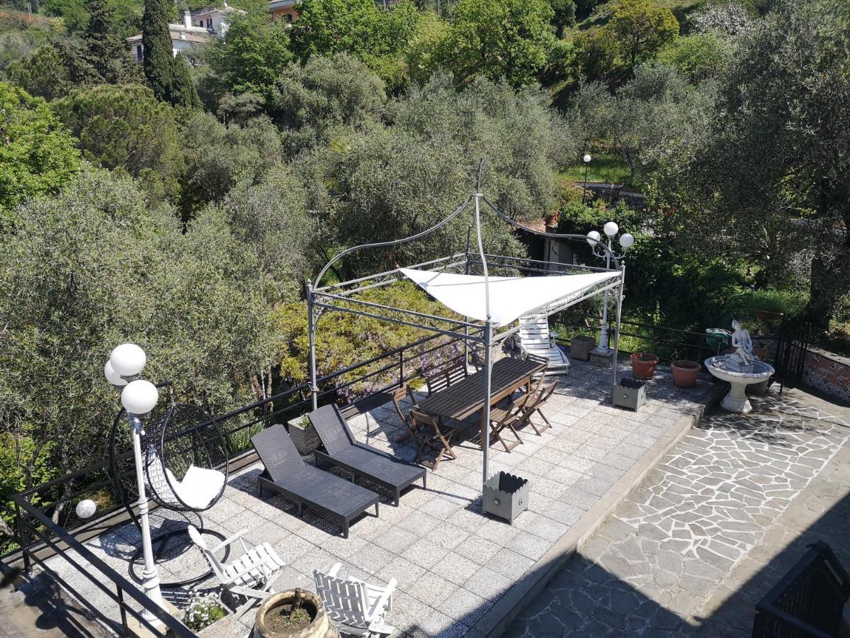 La Vivagna - Casa Vista Mare Tra Gli Ulivi Villa Leivi Bagian luar foto